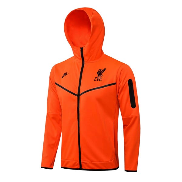 Chaqueta Con Capucha Liverpool 2022/23 Naranja